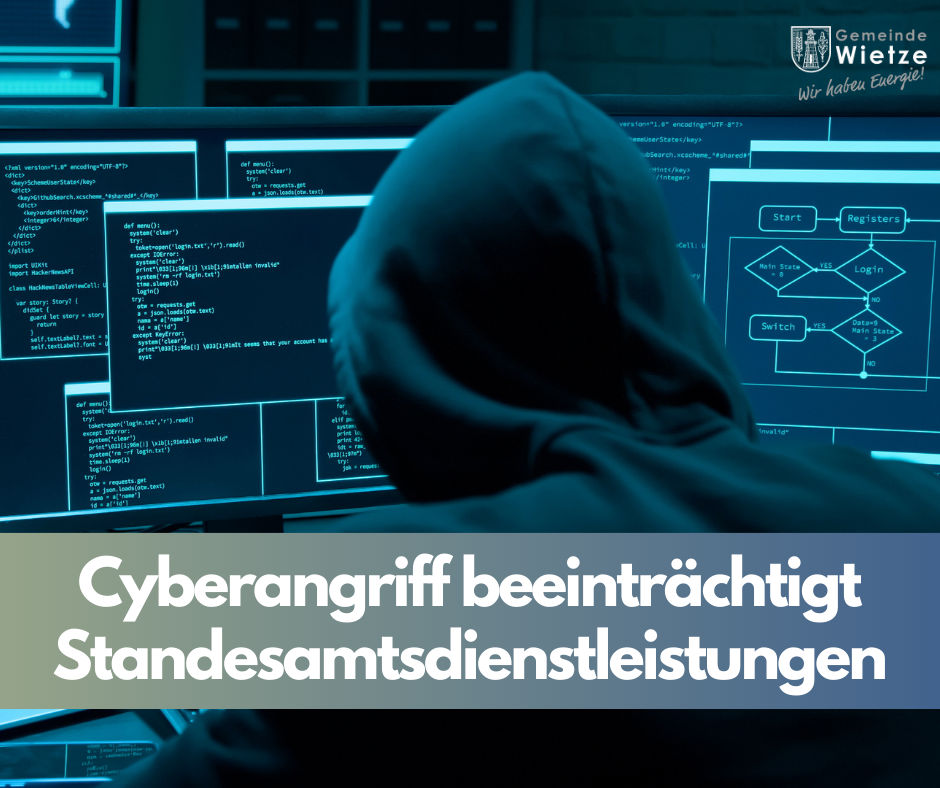 Cyberangriff Beeinträchtigt Standes-amtsdienstleistungen | Gv-wietze