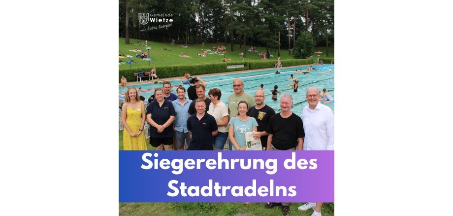 Siegerehrung Stadradeln - 1