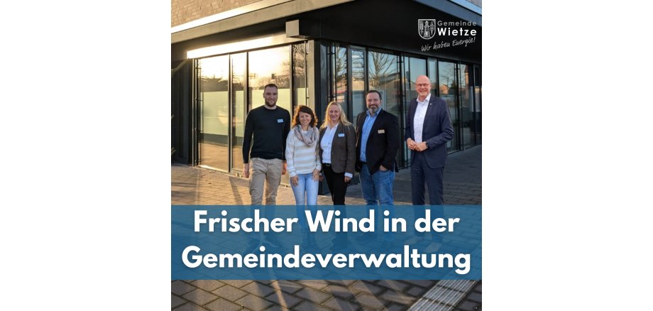 Frischer Wind in der Gemeindeverwaltung - 1