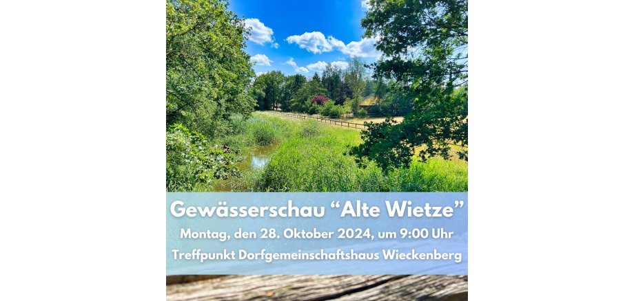 Gewässerschau - 1